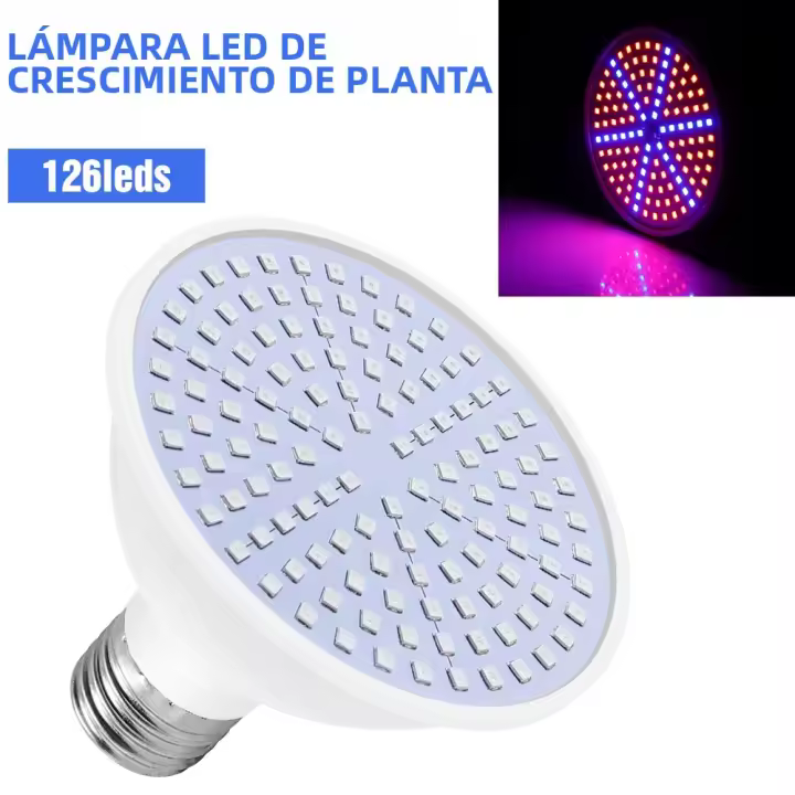 Lámpara LED De Crecimiento Para Plantas Espectro Completo Phytolamp Para Semillas De Flores Cultivo De Plantas En Hydroponics Growbox - 1
