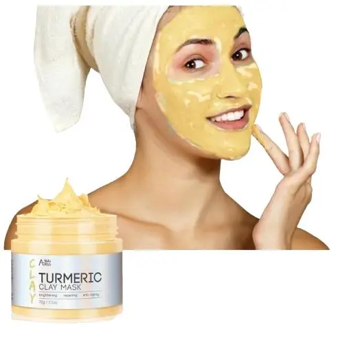 Mascarilla de barro de té verde, mascarilla de cúrcuma, mascarilla de barro del Mar Muerto para reducir imperfecciones, hidratar, exfoliar y eliminar puntos negros. - 1