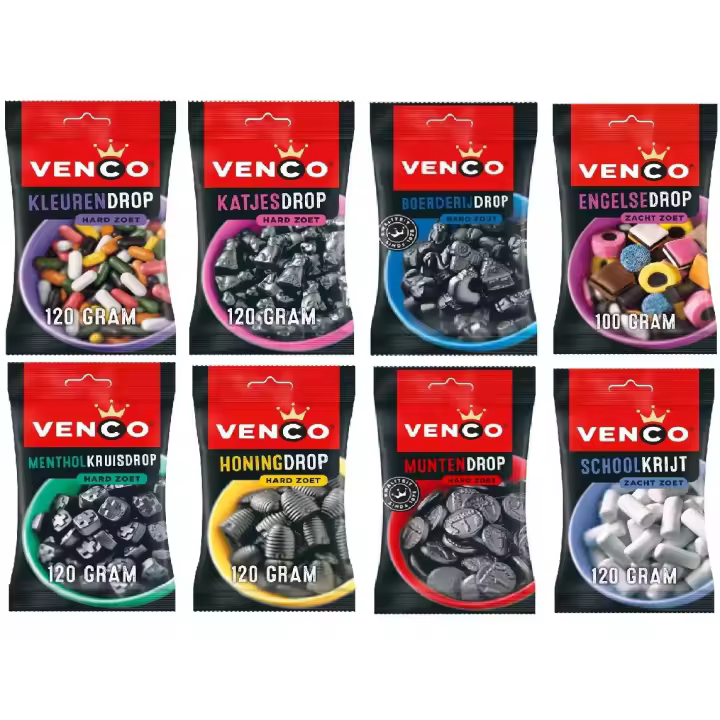 Venco gominolas de regaliz (12 unidades de 120 g) - 1