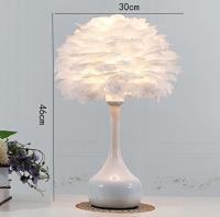 Lámparas de mesa modernas y sencillas, lámpara de noche romántica blanca para dormitorio, iluminación para decoración de habitación de niña - details 2
