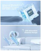 T8 pro Auriculares Bluetooth TWS Con Pantalla Digital LED Inalámbricos In-ear Para Xiaomi Huawei iPhone Auriculares Con Cancelación De Ruido Y Luz LED Transparente - details 10