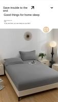 Sábana Protectora Impermeable Para Cama Doble 160x200 Anti-bacterias Anti-pulgas Lavable Tejida Con Técnica De Tat Forro Poliéster 300TC - details 1