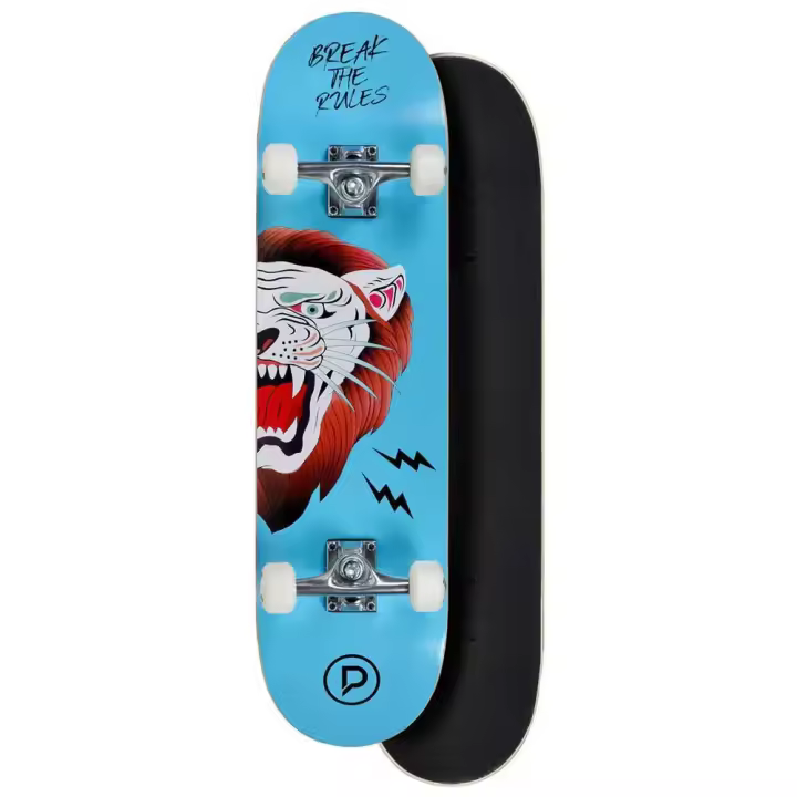 Skateboard Freestyle Playlife Monopatín Lion 8.0´´ Azul - 1