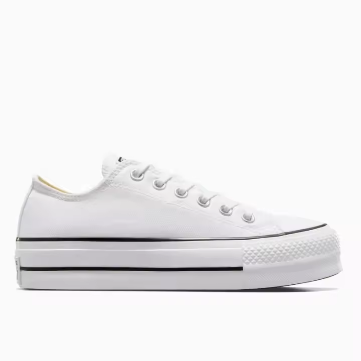 Zapatillas Blancas Converse Chuck Taylor All Star Platform Canvas - 1