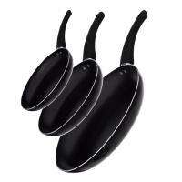 Juego de Sartenes 5 Five - Aluminio Antiadherente - Modelos Pequeño 20, Mediano 24 y Grande 28 - Mangos Resistentes - Apto para Todo Tipo de Cocinas, Incluida la Inducción - details 0