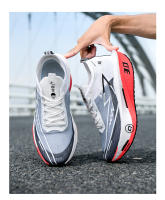 Zapatillas De Tenis Para Mujer Transpirables De Malla Con Tablero De Carbono Zapatillas De Correr Al Aire Libre Con Suela De Goma Cómodas Para Ejercicio - details 6