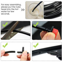 Tubo De Riego Micro Para Jardín 4/7mm PVC Sistemas De Rociado Para Invernadero Bonsái Antideslizante Y Anti-UV Flexible Y Ajustable - details 3