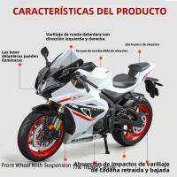 Modelo a Escala 1:9 Suzuki GSX-1000R Motocicleta En Miniatura Con Ruedas De Aleación Absorción De Choques Regalo Para Niños - details 13