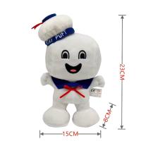 Peluche Vintage Ghostbusters De Color Verde Con Fantasma Suave Juguete De Peluche Para Niños Regalo De Cumpleaños O Navidad - details 3