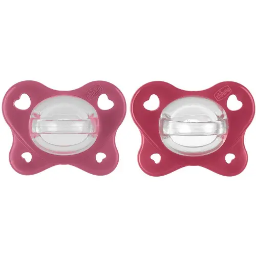 Chicco Chupete Ph Dual Soft Silicona Rosa 16-36M 2Uds - 1