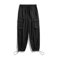 Pantalones Rectos Amplios De Trabajo Para Hombre Estilo Japonés Marca De Moda Pantalones Casuales De Verano Y Primavera - details 4