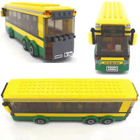 Bloques De Construcción Para Niños Serie Ciudad Estación De Autobuses Y Camiones Transporte De Coches Modelo MOC Juguete Educativo Para Niños De 6 a 12 Años - details 3