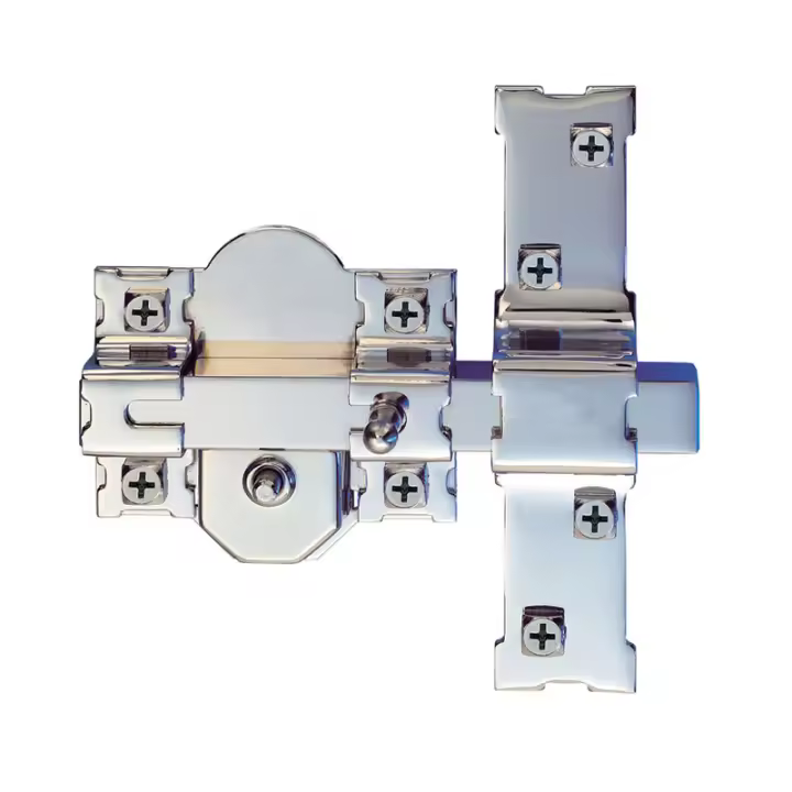 Fac Cerrojo Mod. 301-R Traba para Puertas de Paso con Llave Exterior y Botón Interior - 1