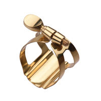 Ligadura De Saxofón Compacta Y Duradera Con Ajuste Por Tornillo Para Soprano Accesorio De Música Sin Marcas De Químicos Producido En China - details 6