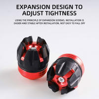 Protección De Suspensión Delantero Para Moto Universal Copo De Seguridad Anticaída Accesorio Exterior De Seguridad Para Motocicleta Y Scooter - details 5