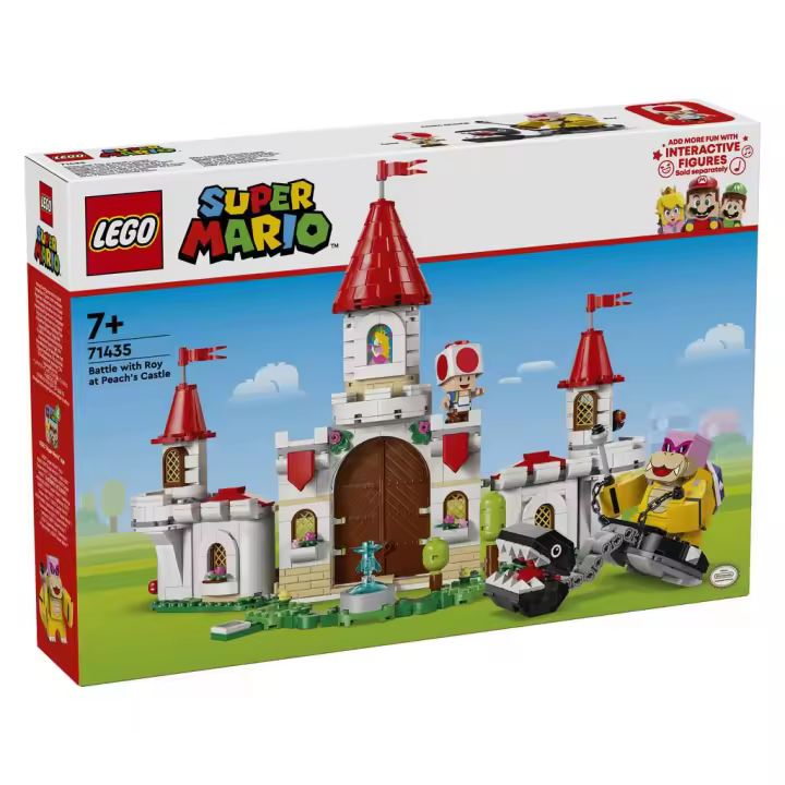 Lego Super Mario Combate Contra Roy en el Castillo de Peach 71435 - 1