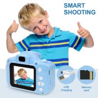 Cámara Infantil Impermeable 1080P HD with Pantalla de Vídeo Juguetes de Fotografía at Aire Libre con Dibujos Animados Lindos Y 8 Millones de Píxeles Bathería Incluida para Niños - details 0
