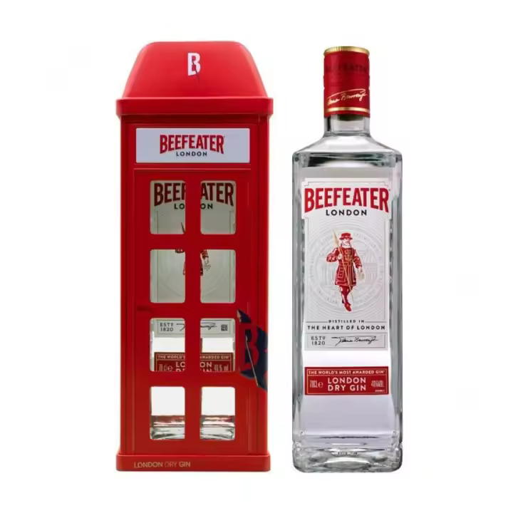 Beefeater London Dry Ginebra Original con caja de regalo - 1