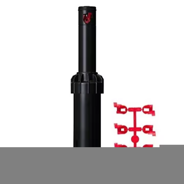 Aspersor Hunter PGJ-04. Alcance 4,30 a 11,60mts. Rosca 1/2" hembra Aspersor Hunter de alcance 4,30 a 11,60 metros. Incluye toberas para ajustar radio de alcance. Presión de trabajo 1,40 a 6 bar. Rosca 1/2". Ángulo de riego ajustable. - 1