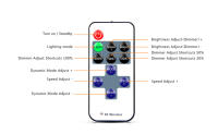 Tira De LED COB Flexible 5V RA90 320LEDs/m Calidad Alta Luz Cálida Y Fría Con Control Remoto RF Para Iluminación De TV - details 4