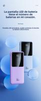Power Bank 20000mAh 66W Carga rápida PD QC4.0, 4 Puertos USB Carga rápida para iPhone, Samsung, AirPods, Batería Eterna con Pantalla LED, Portátil y Compatible con Todos Los Dispositivos - details 8