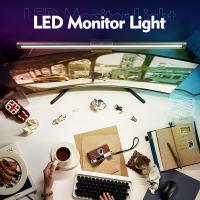 Lámpara De Escritorio LED RGB Curva Para Monitor De PC Luz De Juego Y Oficina Regulable Por USB Con Toque Iluminación Moderna Para Leitura Y Juego - details 0