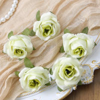 10/20/50Pcs Cabezas De Rosas Artificiales 4CM Flores Falsas Para Decoración De Hogar Boda DIY Guirnalda Regalo Accesorios - details 9