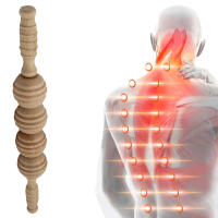 Masajeador De Madera Manuales Para Alivio Del Músculo Herramienta De Terapia Corporal Rodillo De Masaje Para Celulitis Trigger Point Stick - details 1