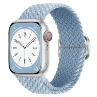 Correa De Pulsera Para Apple Watch Trenzada Solo Loop Elasticidad Nylon 40mm 41mm 44mm 45mm 49mm Compatible Con Series 8 3 SE 6 7 Ultra Para Hombres Mujeres Niños - details 4