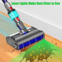 Cepillo de lavado para Dyson V7 V8 V10 V11 V15 fregona eléctrica cabeza húmeda y seca con luz verde limpia - details 3