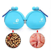 Bolsa De Alimentos Para Perros De Entrenamiento Y Caminatas Con Bolsillos Para Snacks Almacenamiento De Alimentos Para Mascotas Adecuada Para Viajes Al Aire Libre - details 2