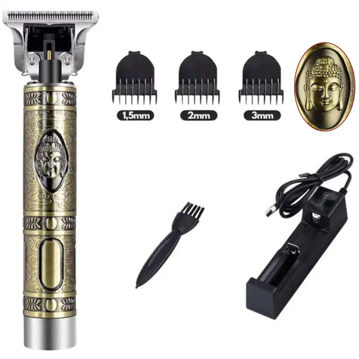 Maquina de cortar pelo hombre, Cortadora de Pelo para Barba Modelo Buda, Cortadora de pelo profesional eléctrica para hombres, Maquinilla de Afeitar Buda Gold, Trimmer Hair Buda - Envío gratuito desde España - 1