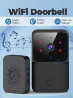 Campana De Puerta Con Visión Nocturna HD Y Seguridad Inteligente WiFi Baja Potencia Intercomunicador Recargable 1 Clic Para El Hogar - details 0