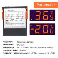 Controlador De Temperatura STC-1000 Termostato Termoregulador Para Incubadora Y Calefacción En Cerveza Compatible Con 12V 24V 220V - details 1