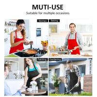 Delantal De Cocina Sin Mangas Con Bolsillo Para Chef Y Waiter Resistente a La Suciedad Para Hombres Y Mujeres Adecuado Para Cocinar Y Hornear - details 17