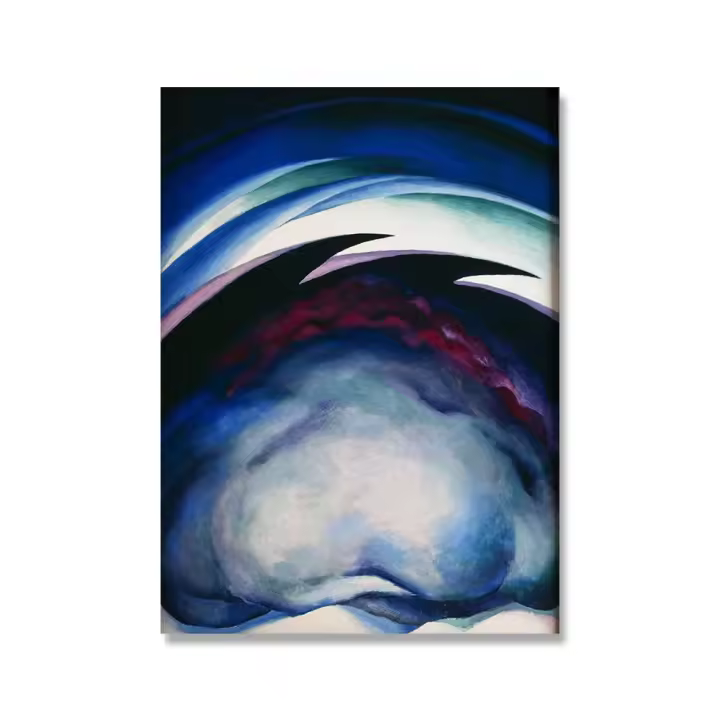 Impresión De Arte En Lienzo Georgia O'Keeffe Flor Modernista Abstracto Poster Para Exposición Decoración De Pared Para El Hogar - 1