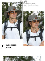 Gorro De Buho De Verano Para Hombres Y Mujeres Protección Solar Para Pesca Y Actividades Al Aire Libre Transpirable Gorro De Pescador Resistente Al Viento Para Senderismo Y Acampar - details 13