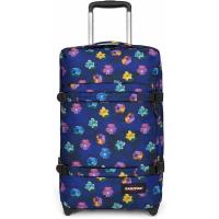 🧳 MALETA EASTPAK  - Bolsa de viaje Transit'R S 2O4 Flower Blur Navy. 42 LITROS de capacidad. - details 0