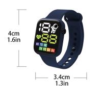 Reloj Digital LED Para Niños Y Niñas 2023 Deportivo Impermeable Con Pantalla De Dibujos Animados Reloj Electrónico Infantil Con Mostrador De Día Semanal Y Cierre De Hebilla - details 11