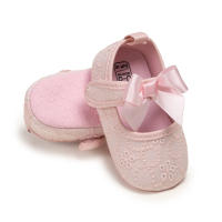 Zapatos De Algodón Para Bebé Niña Con Lazo Comodidad Suave Para Caminar Primeros Pasos Mary Jane Planas De Primavera Otoño Invierno Todas Las Estaciones Cuna Zapatos Nuevos Recién Nacidos - details 9