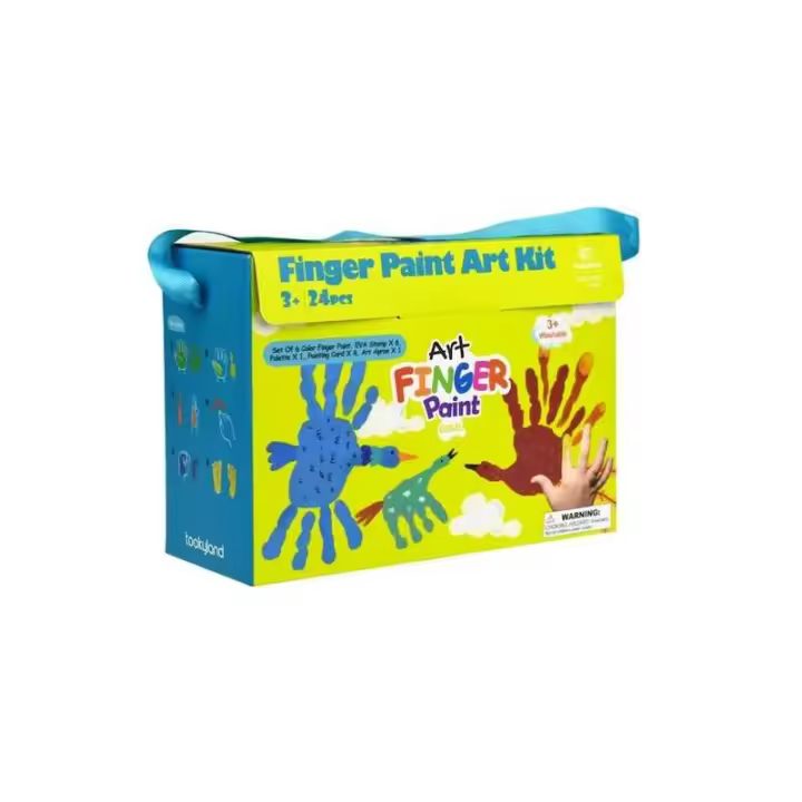 Kit Pintura De Dedos Infantil - 1