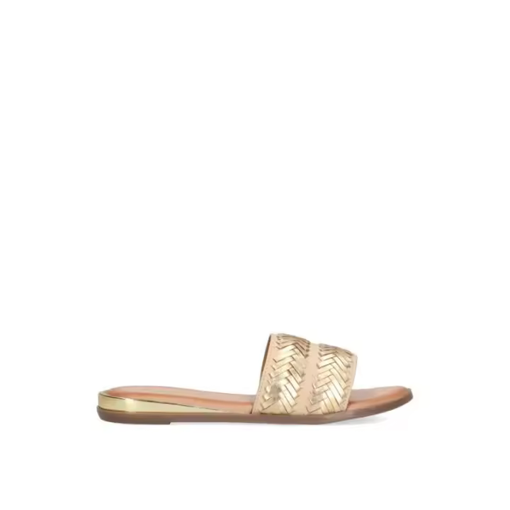 ETIKA - Sandalia Plana Beige - Cabanes 10045 - 1