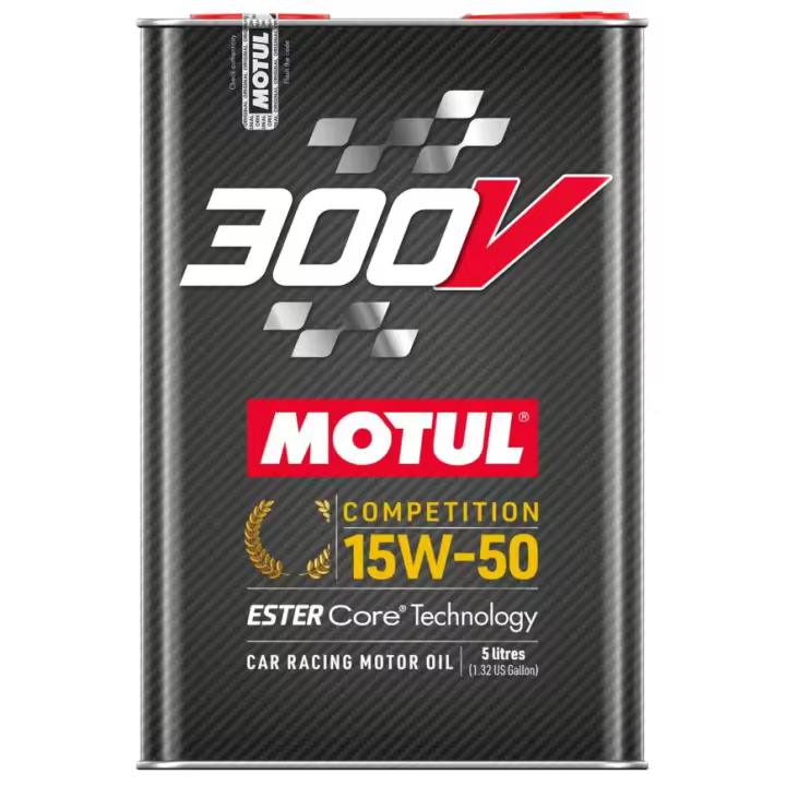 MOTUL 300V COMPETITION 15W-50 Lubricante de motor para automóviles de competición ESTER Core® Technology - 1