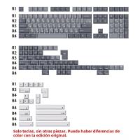 GJ Apollo Set De Teclas PBT Doubleshot Perfil Cherry Para Teclado Mecánico Laser Hirigana Criullico Hangual Inglés Alice Compatible Con Desktop Laptop Tablet - details 3