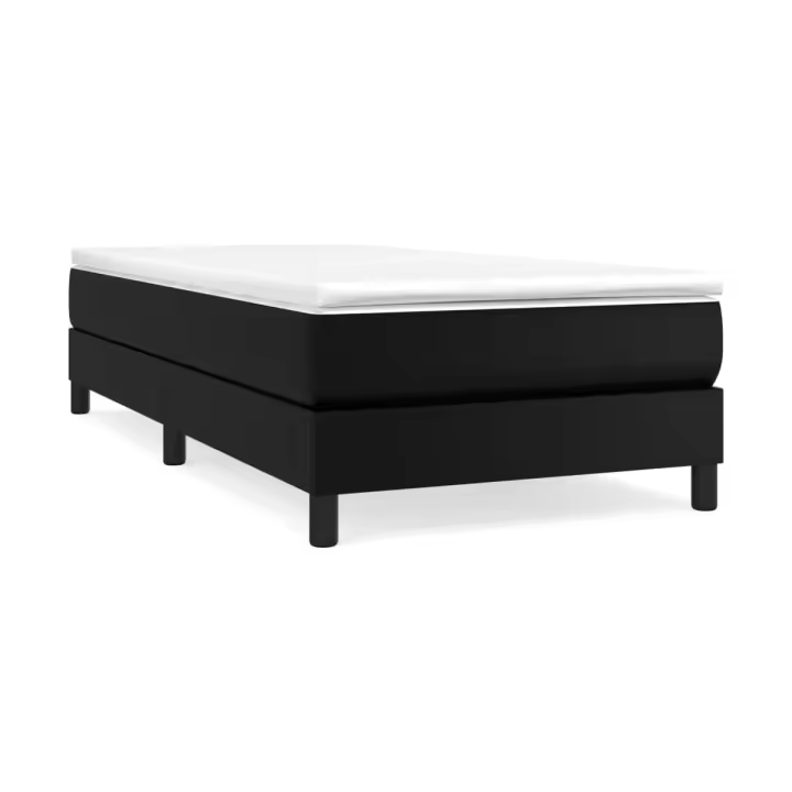 VidaXL Estructura de cama Houston cuero sintético - 1