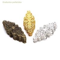 20/200Pcs Conector De Flor Filigrana Para Manualidades DIY Encantos De Joyería Acrílico Transparente Bails De Joyería - details 2