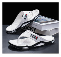 Zapatillas De Verano Para Hombres Estilo Hong Kong Cómodas Y Modernas Sandalias De Playa Con Dedos Descubiertos Para Uso Exterior Parejas - details 11
