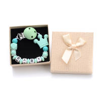 Cadenas De Chupete Con Bolas De Silicona Para Bebés Anti-Derrame DIY Juguetes De Enseñanza Para Amamantar Con Clipe De Pezón Nuevo - details 8
