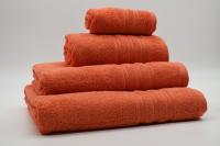 Toalla 100% Algodón de Rizo Americano 500 Gr/m2 Naranja Vidal Home (Medidas: 30x50cm, 50x100cm, 70x140cm, 100x150cm) - details 0