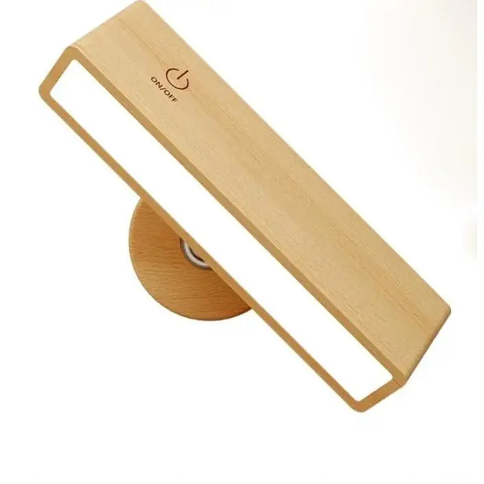 Lámpara de Lectura, LED, aplicación de pared, dormitorio, control tátil, Brillo, ajustable, 360 ° Rotary Bola magnética, lámpara led recargable, lámpara de Noche - 1